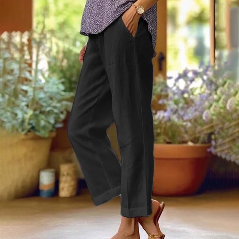 Valenzora | Lässige Raka Hose, Luftige Sommerhose für Damen