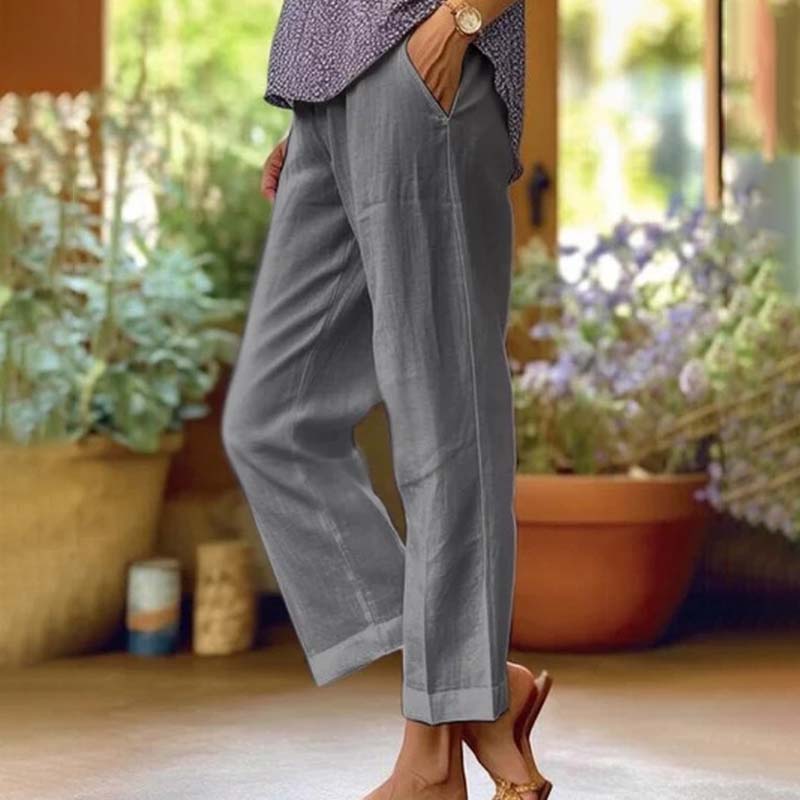 Valenzora | Lässige Raka Hose, Luftige Sommerhose für Damen