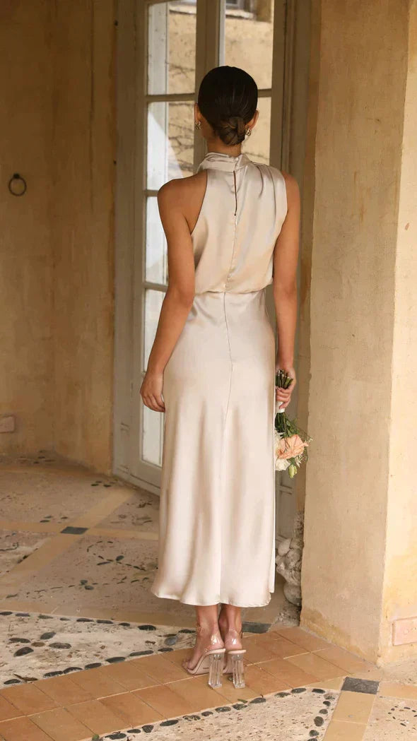 Valenzora | Elegant satin dress