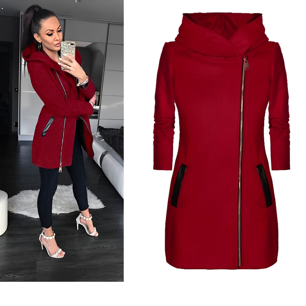 Valenzora - Women's urban hooded coat