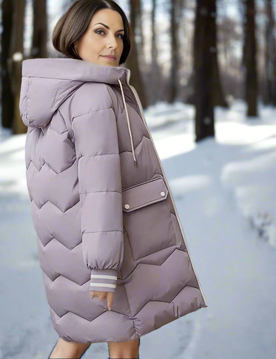 Valenzora | Warm and Long Padded Coat