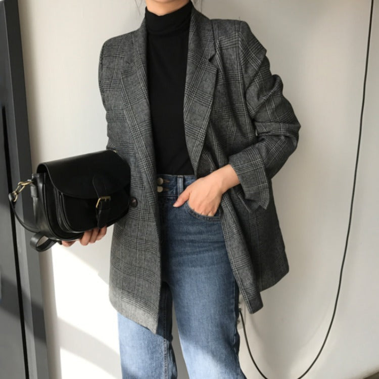 Valenzora | blazer with checked jacket