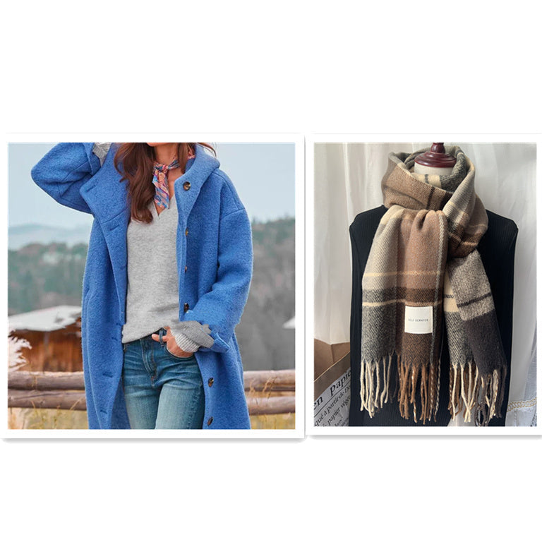Valenzora | elegant solid-color coat