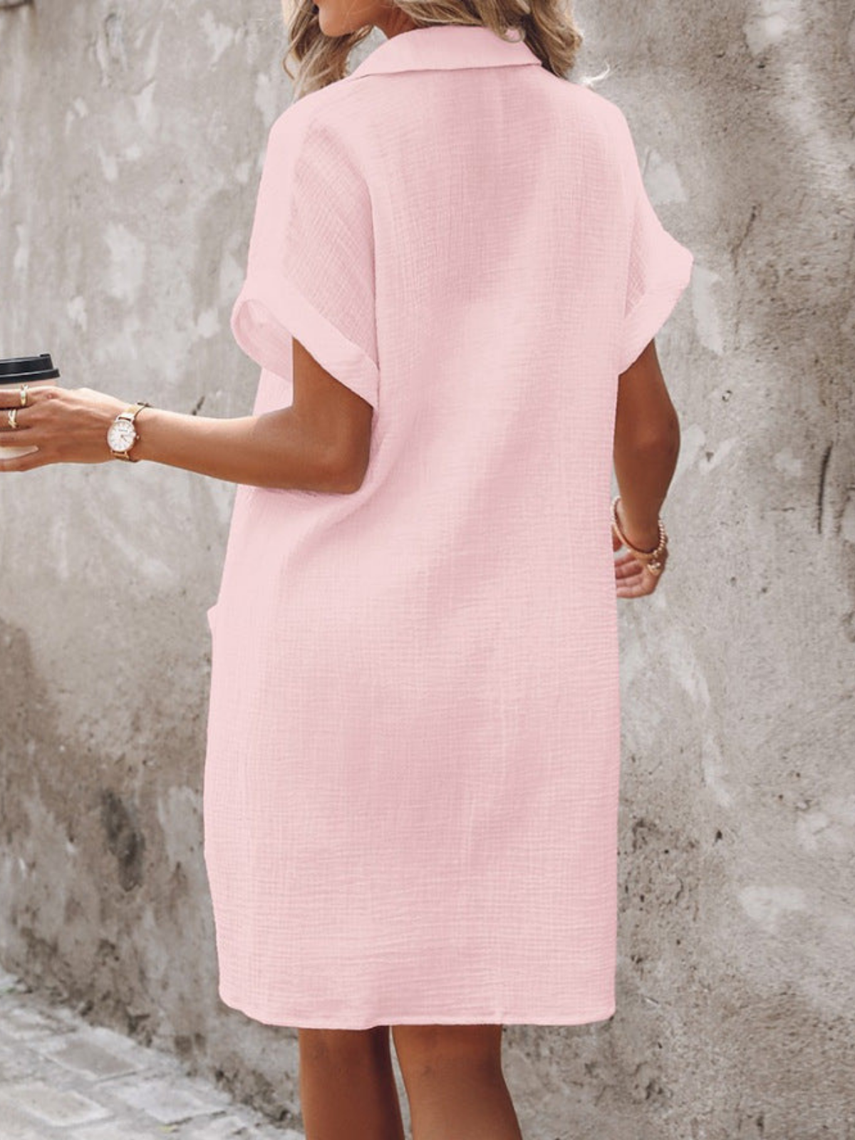 Valenzora | Elegantes Leinenkleid im Freizeit-Stil