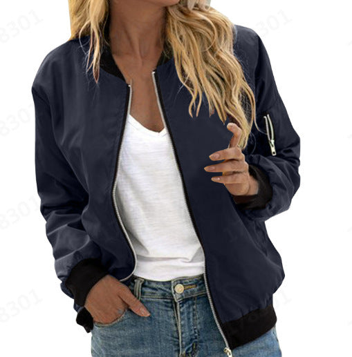 Valenzora | Stylish Classic Bomber Jacket with Pockets - Perfect for Any Occasion