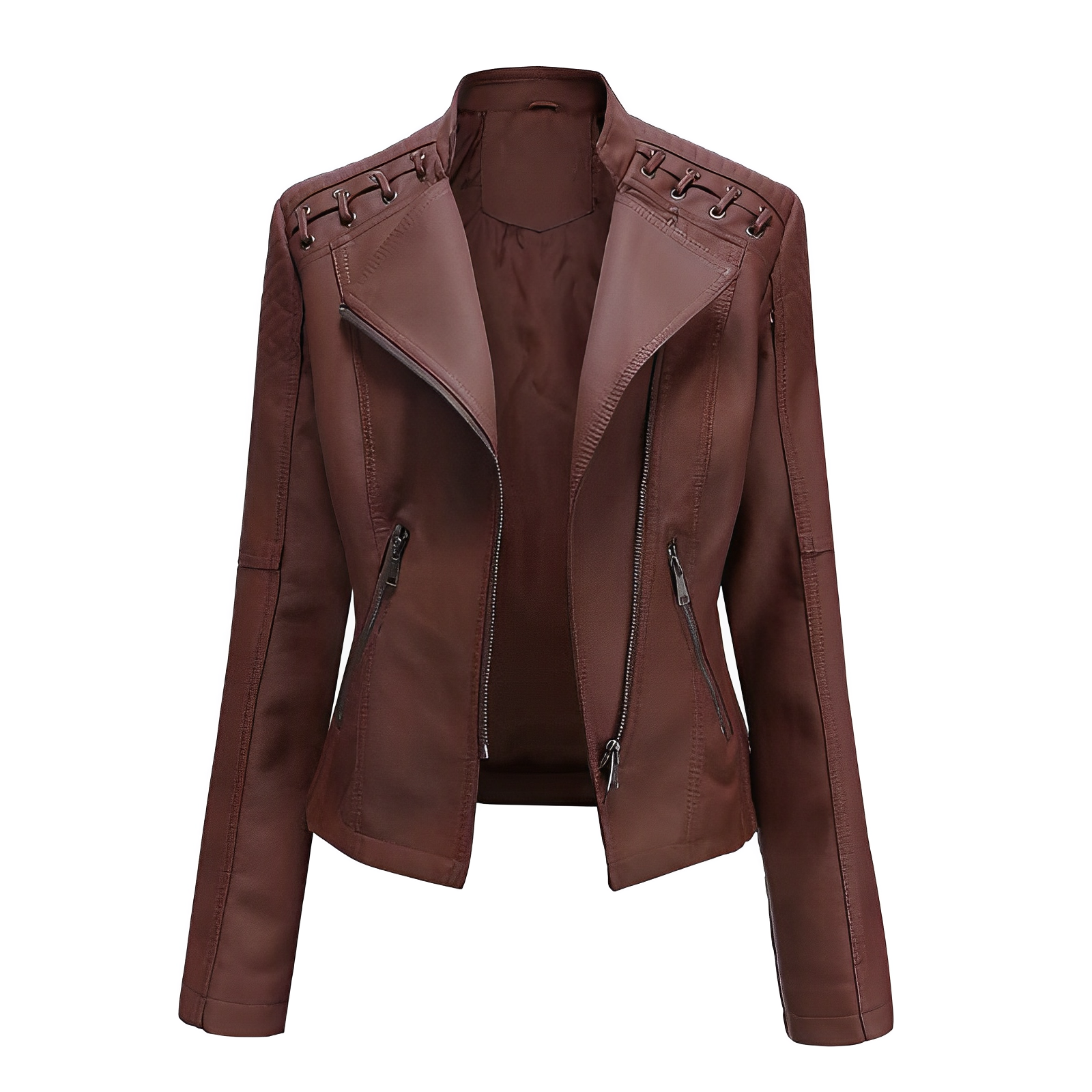 Valenzora Allrounder: Die ElegantAura Lederjacke