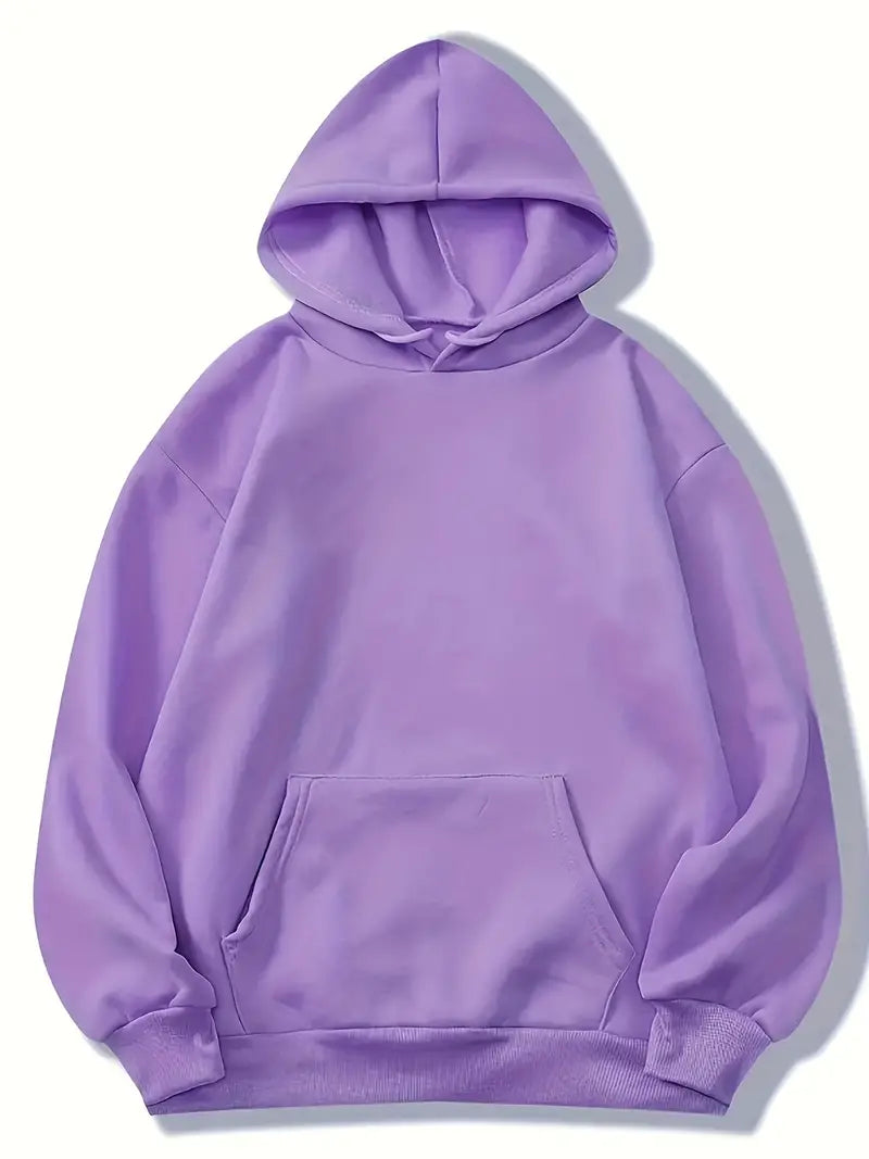 Valenzora | Comfortable solid color women's hoodie with hood