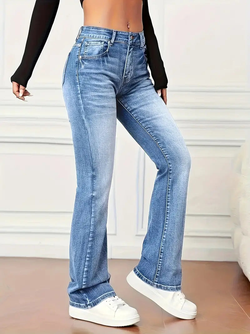 Valenzora | Schlagjeans mit Stretchanteil
