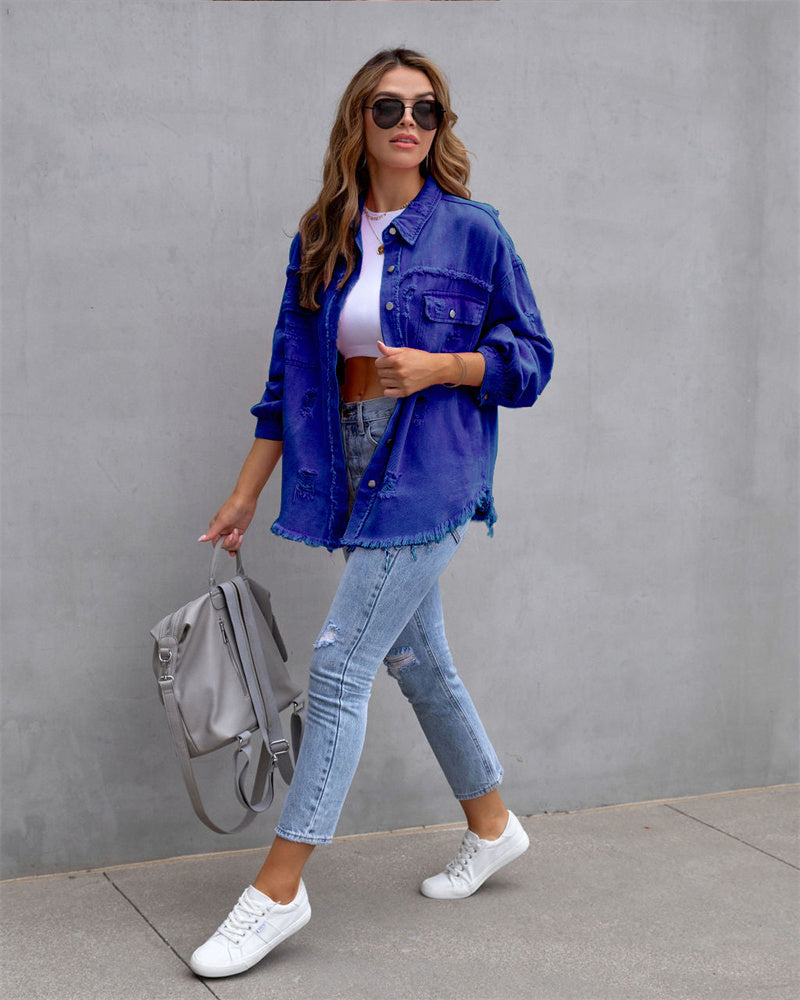 Valenzora | Stylish denim jacket for women