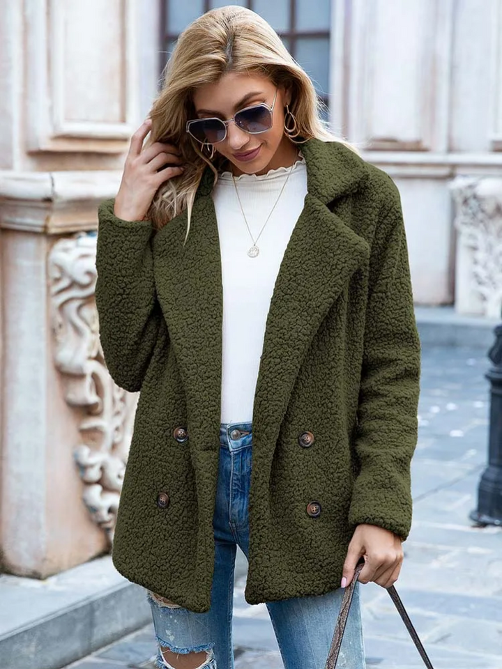 Valenzora | Warme und trendige Teddyjacke