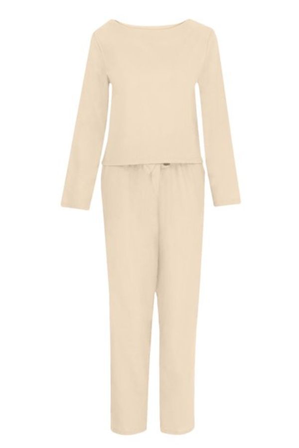 Valenzora SOLID COLOUR LINEN TWO-PIECE SET