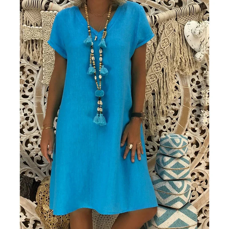 Valenzora | Lässiges Midikleid