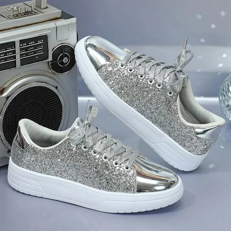Valenzora | Glittering sneakers with sequins