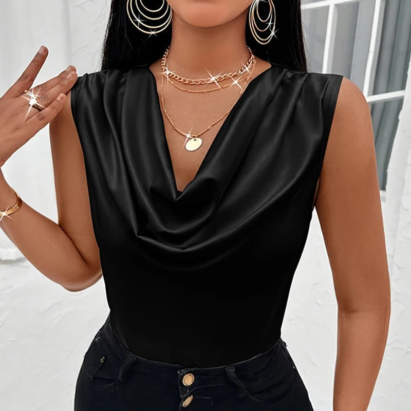 Valenzora | Elegante Satin-Tanktops