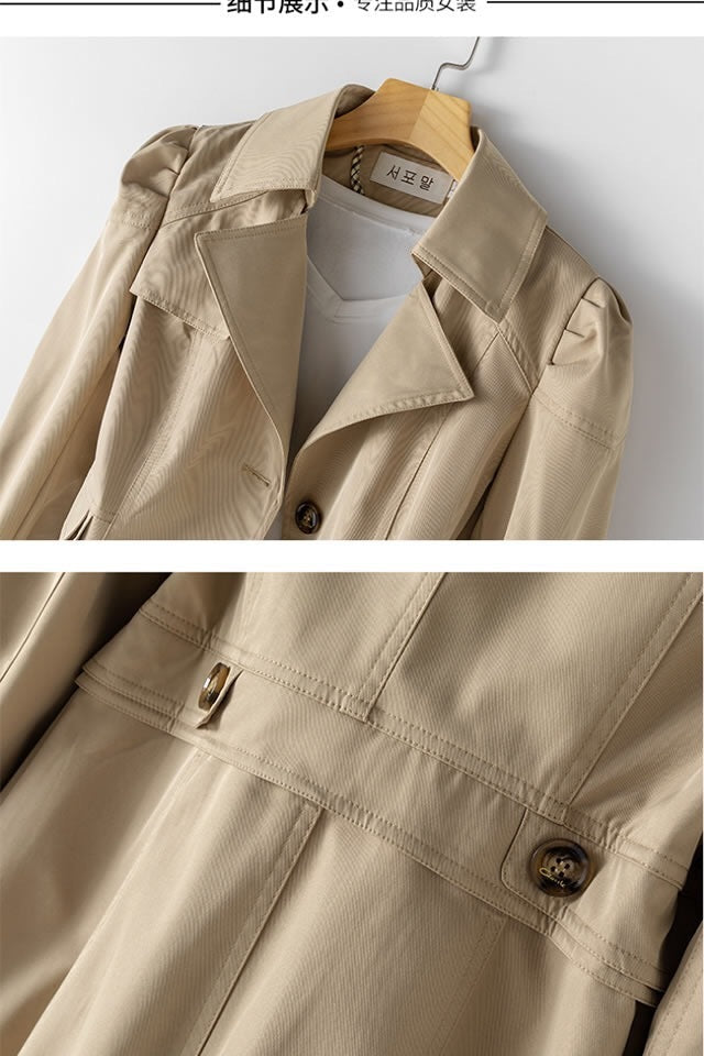 Valenzora | Damen Trenchcoat
