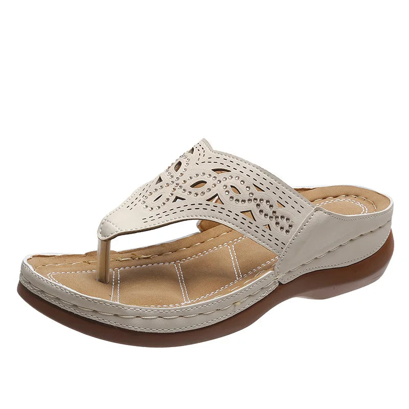 Valenzora - Women's flip-flops with optimal support