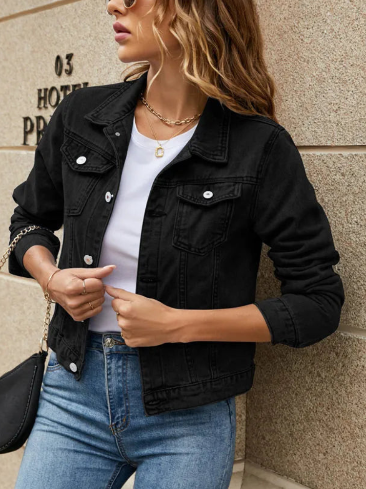 Valenzora | Short casual denim jacket