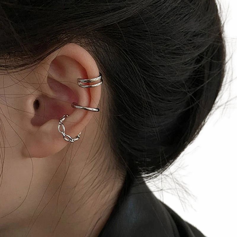 Valenzora | 3-piece Oorcuff Earrings