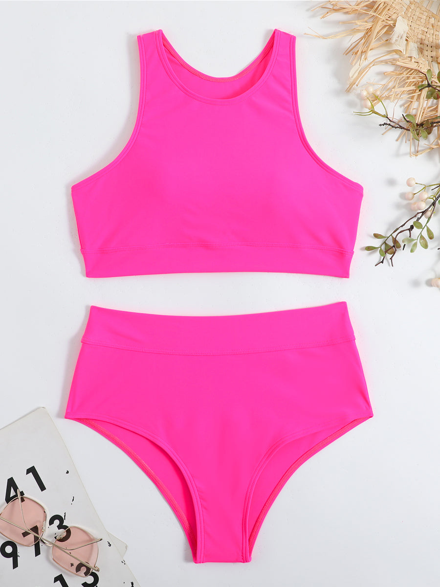 Valenzora | Women's Sporty High Waist Bikini Women's Swimwear
