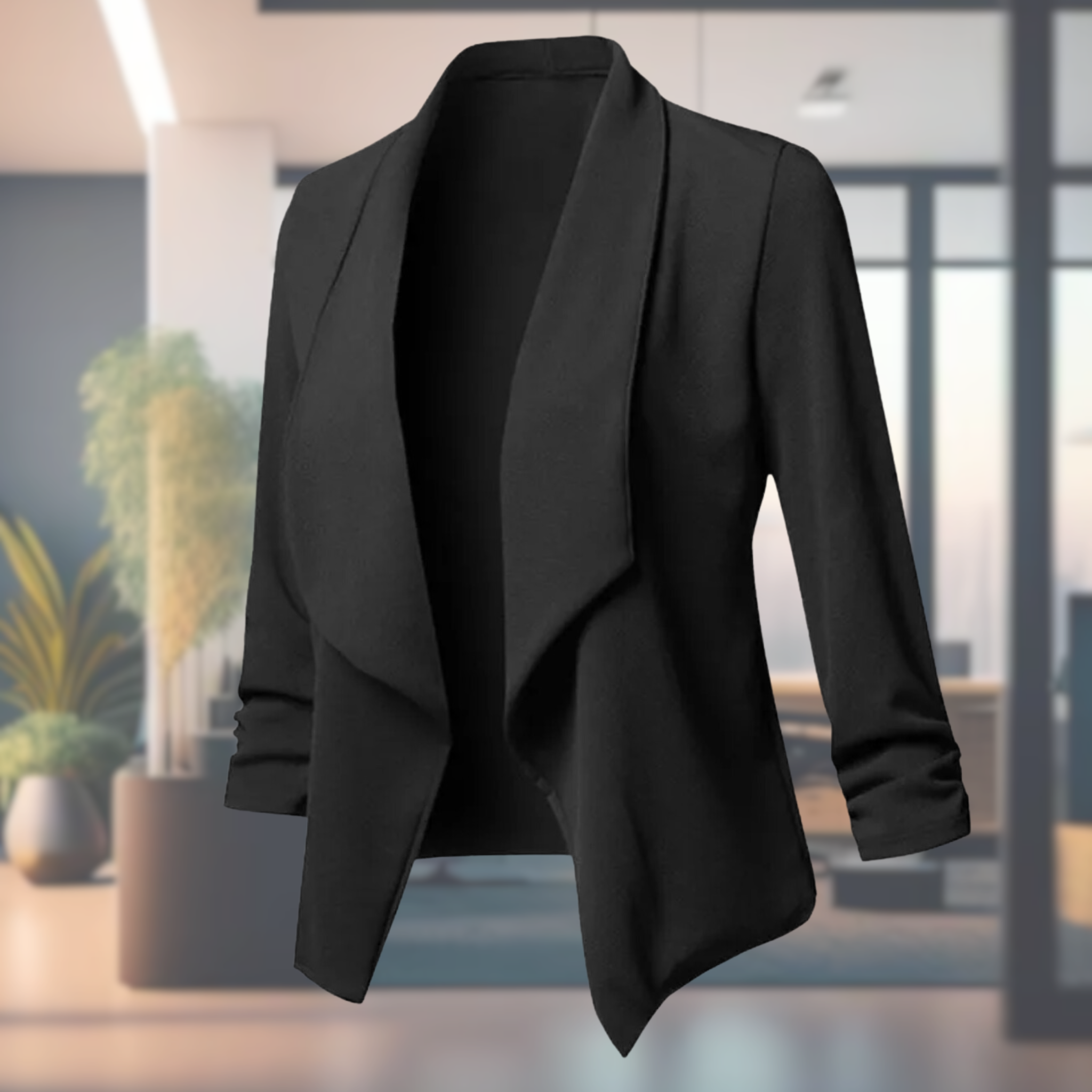 Valenzora | Eleganter, schmal geschnittener Blazer