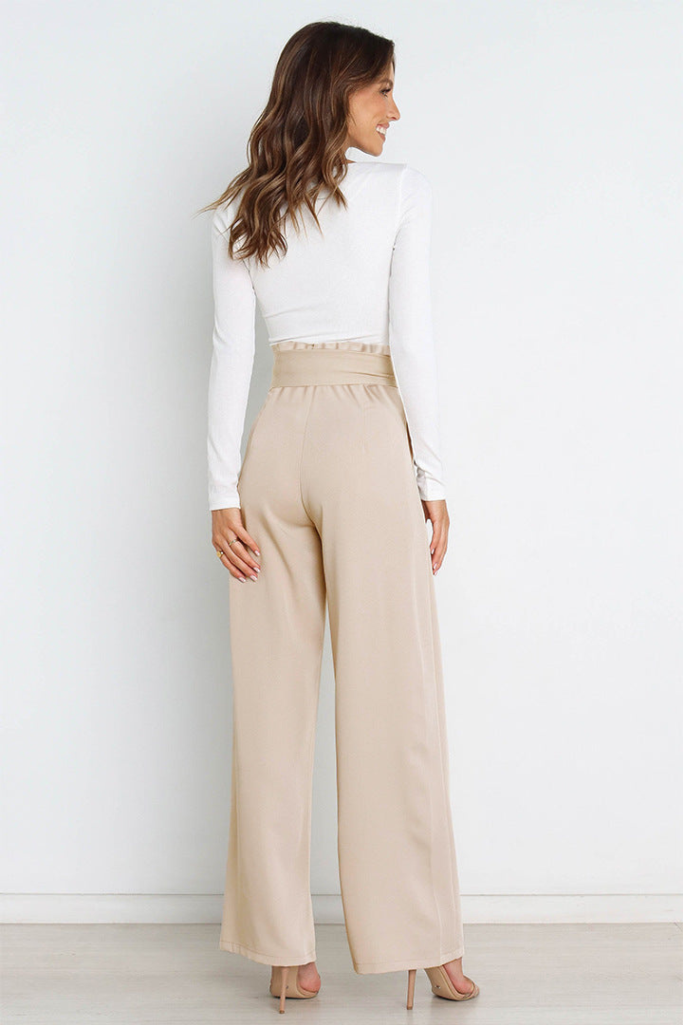 Valenzora | Long Linen Trousers for Women