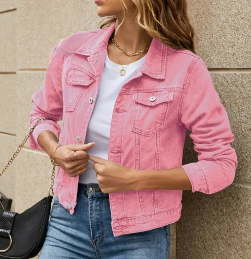 Valenzora | Casual denim jacket for women