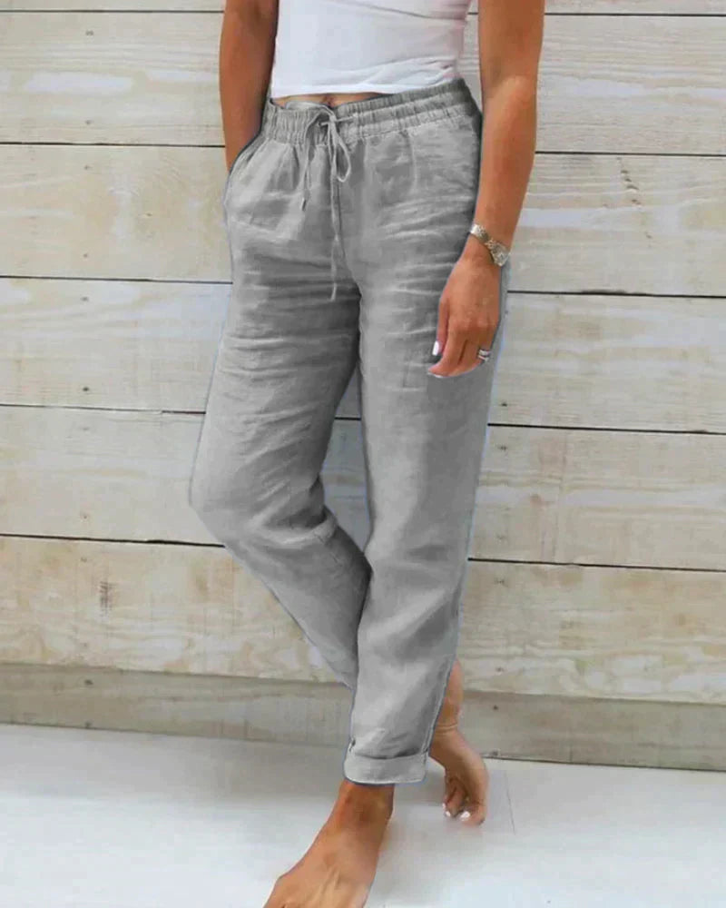 Valenzora | Elegante Leinenhose für Damen