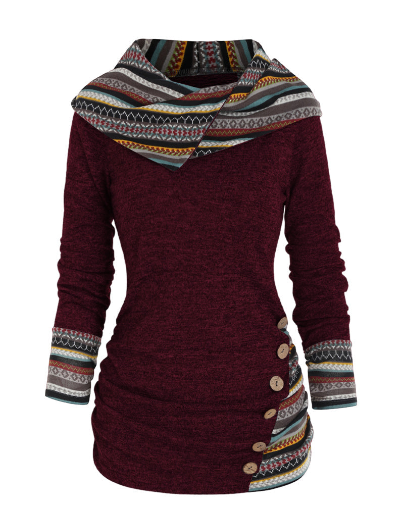Valenzora | Casual hoodies in contrasting colors