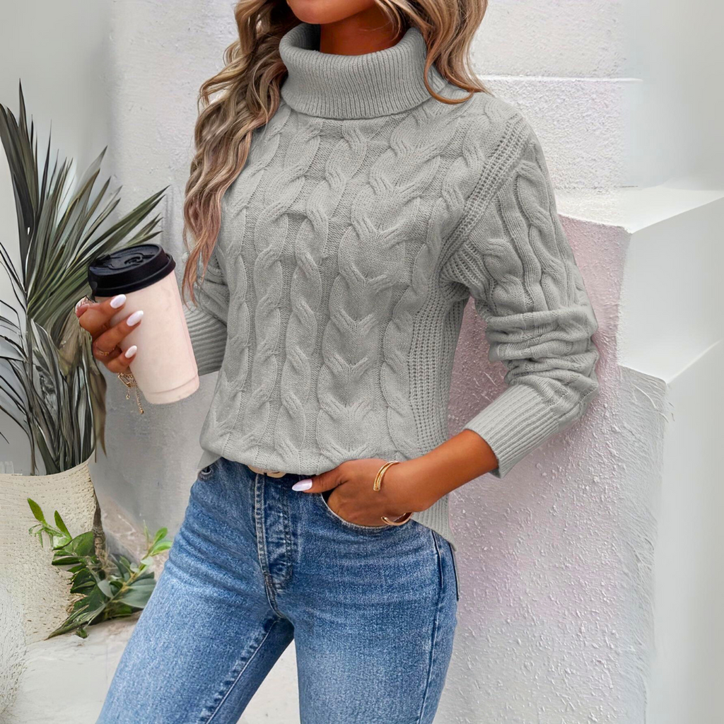 Valenzora | Rollkragenpullover aus Strick