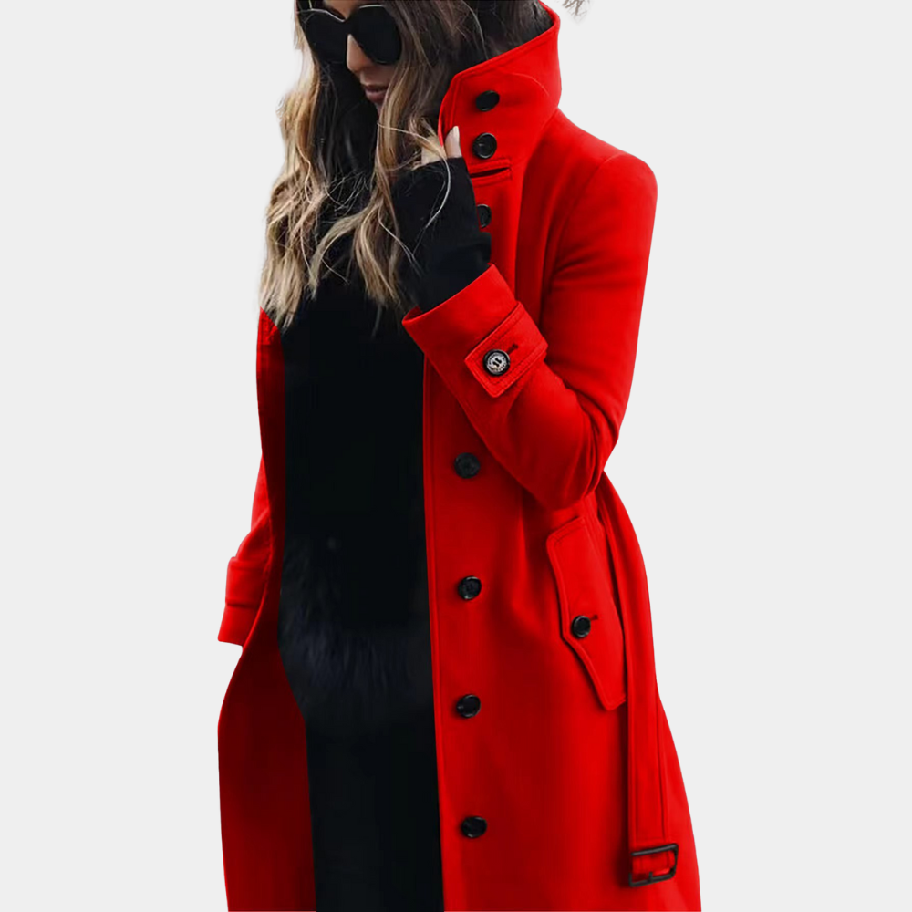 Valenzora | Classic Waterproof Trench Coat for Women Timeless