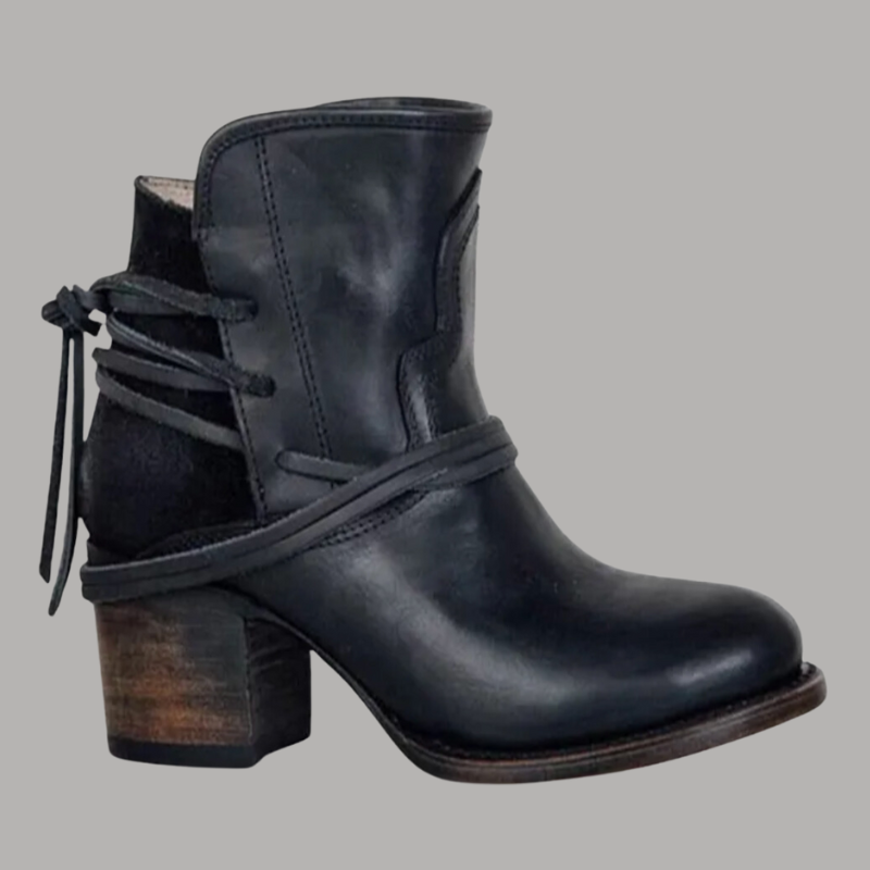 Valenzora | Ankle boots with strap details