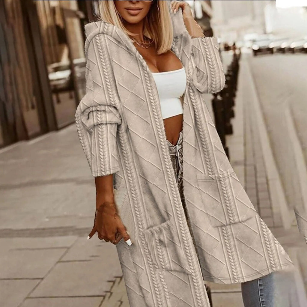 Valenzora | Stylischer langer Cardigan