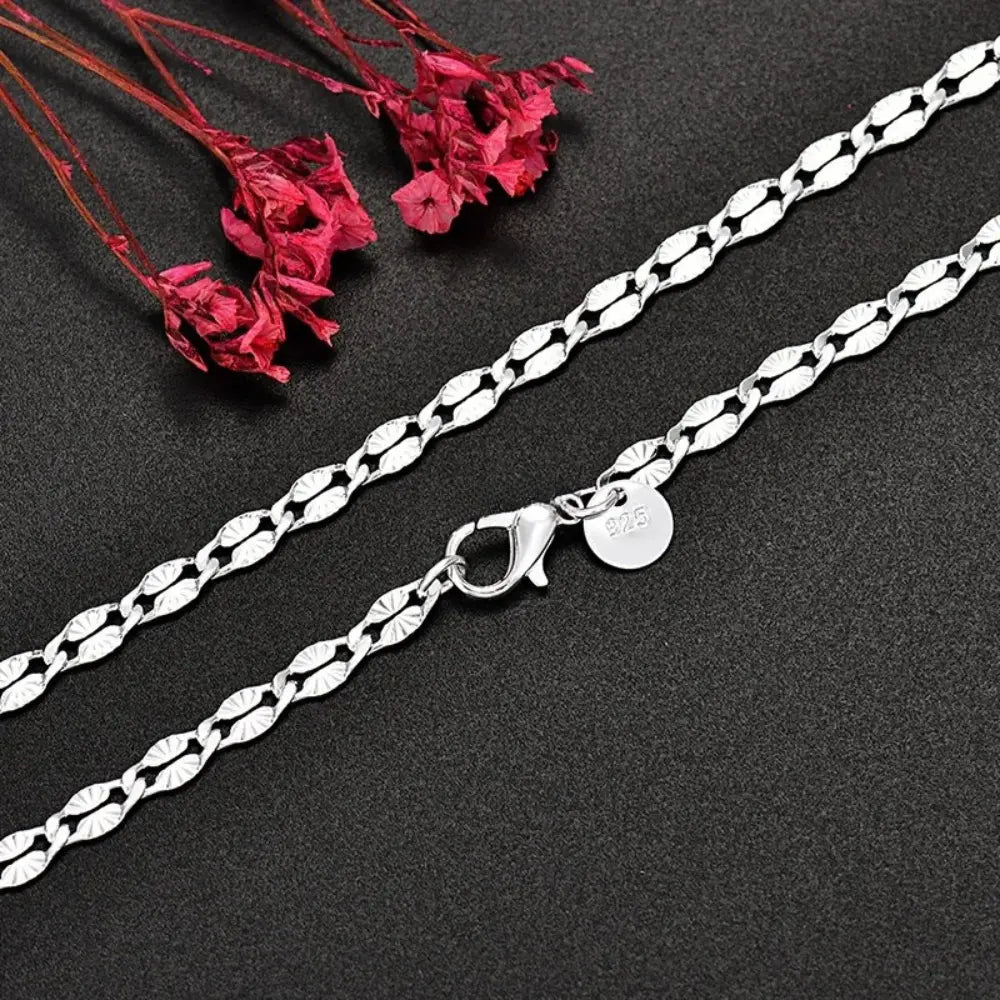 Valenzora | 925 Sterling Silver 4mm Chain