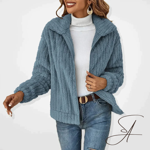 Valenzora | Plush, stylish autumn cardigan