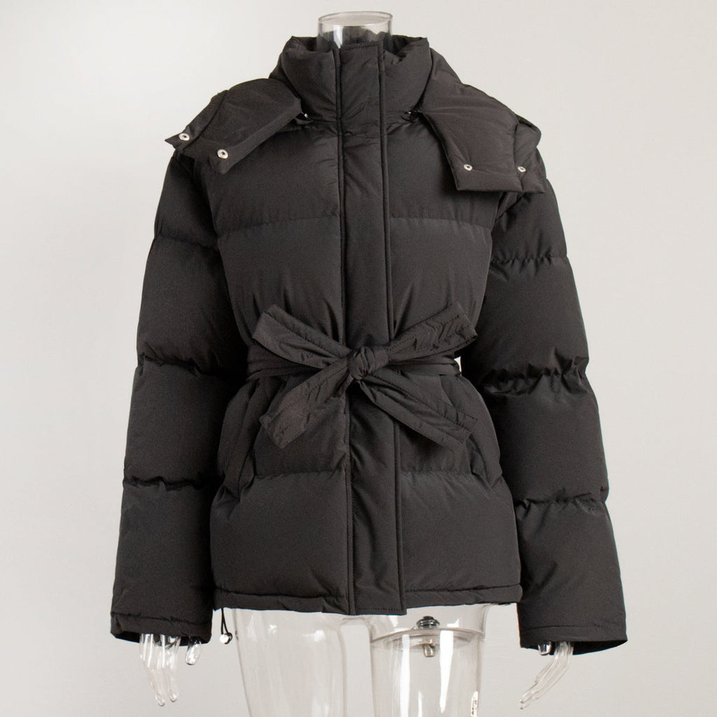 Valenzora | Trendy winter hooded cotton jacket