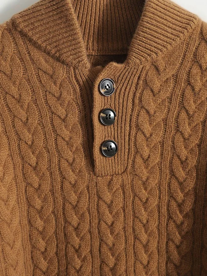 Valenzora | Zopfmuster-Winterpullover für Damen