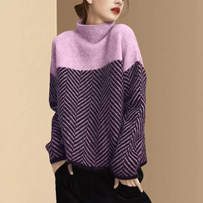Valenzora | Retro-inspirierter Pullover für einen nostalgischen Look
