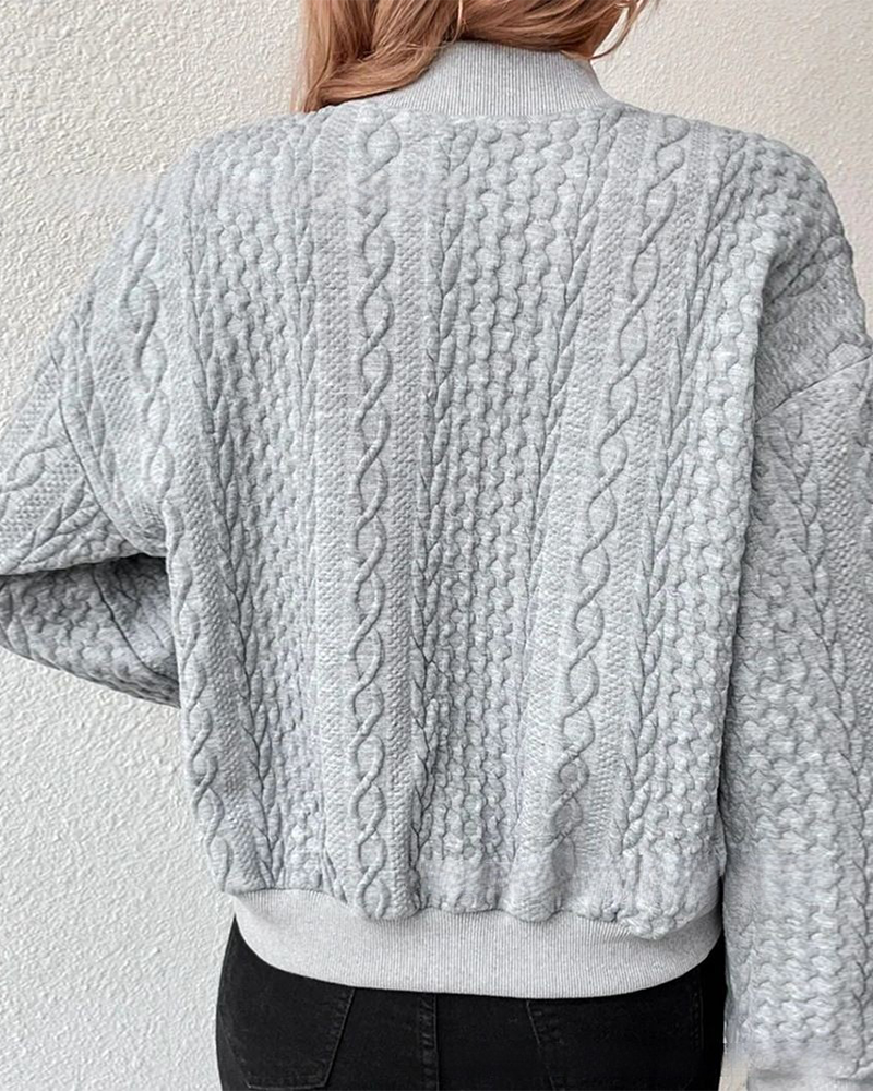 Valenzora - Strickjacke mit Knöpfen