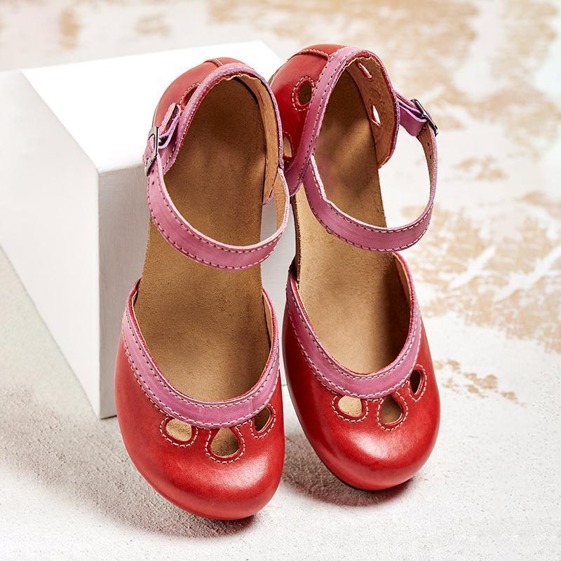 Valenzora | Elegante Sandalen mit niedrigem Absatz