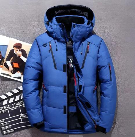 Luxurious down jacket