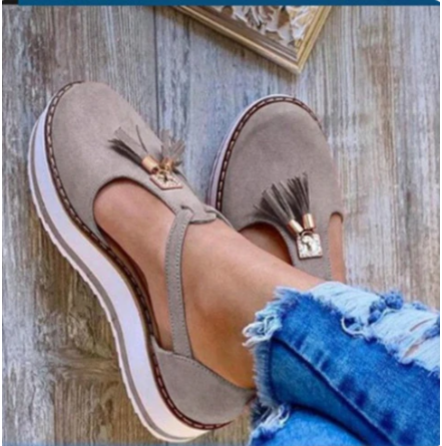 Valenzora | Sunshine Bliss Sandal with Tassels