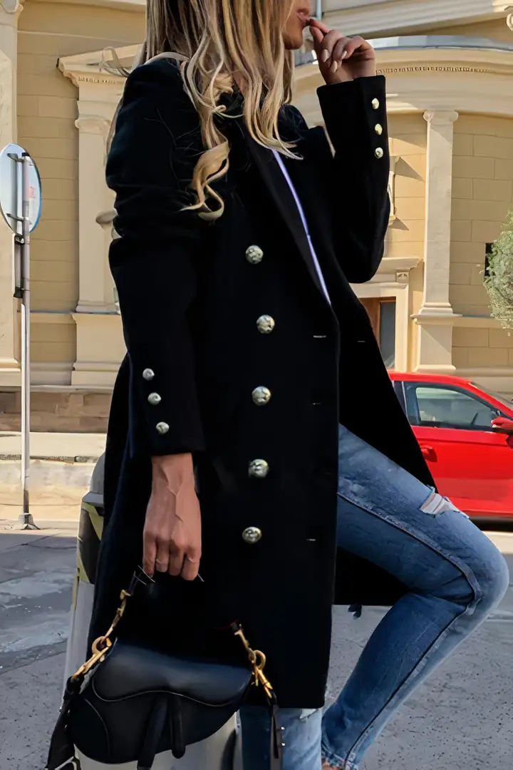 Valenzora | Eleganter Damen-Wollmantel