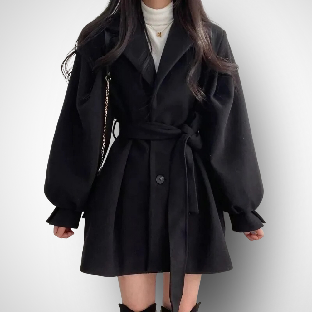 Simple and stylish winter dress