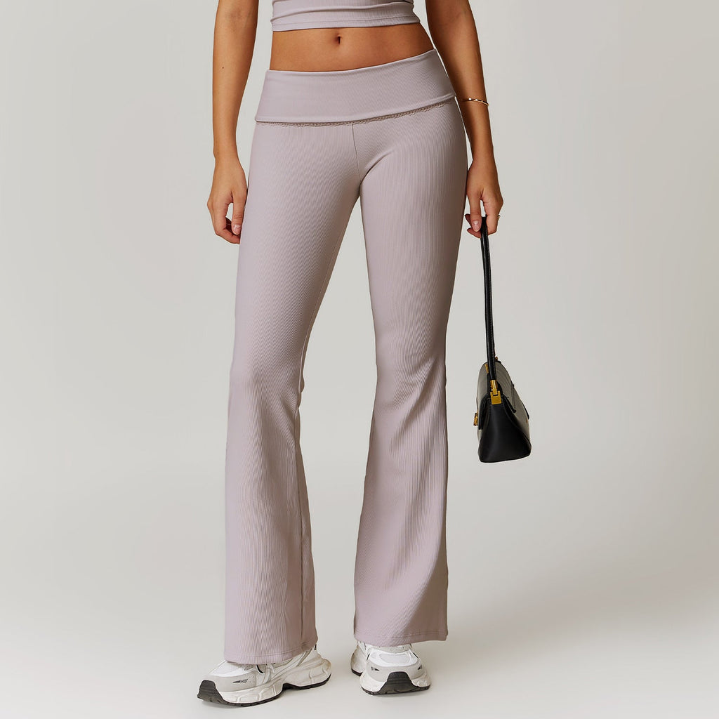Valenzora | Sophisticated Fitness Tight-Fitting Flare Yoga Pants