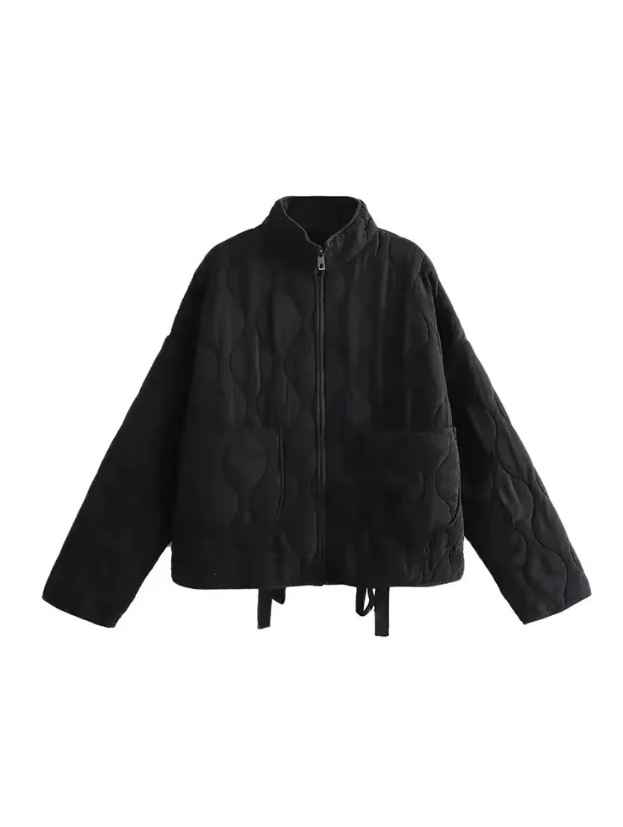 Valenzora | Stylish padded jacket with zipper