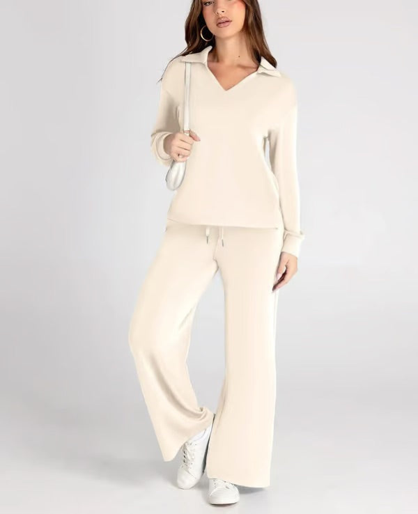 Valenzora | Women's Two-Piece Set: Comfortable & Trendy Look for Women
