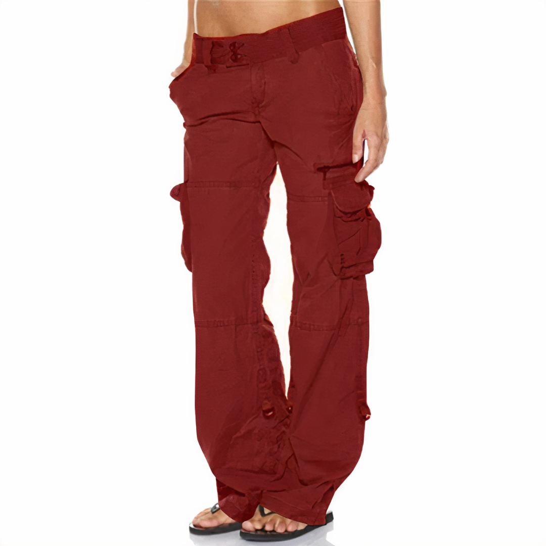 Valenzora | Women's Cargo Pants Long