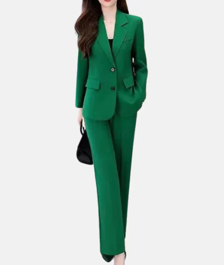 Valenzora | trouser suit with tailored blazer