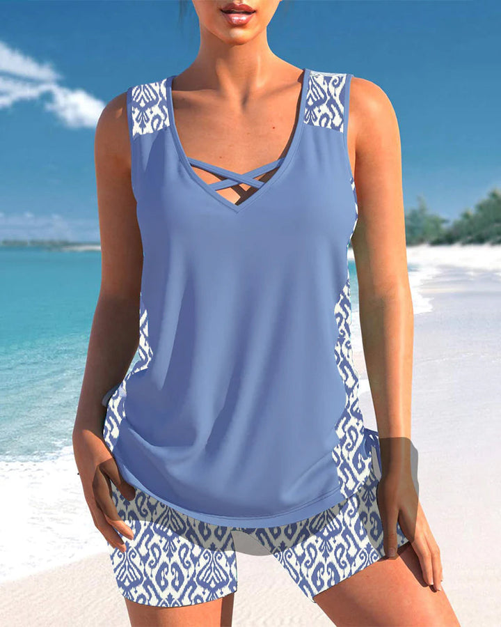 Valenzora | Women's Tankini Set