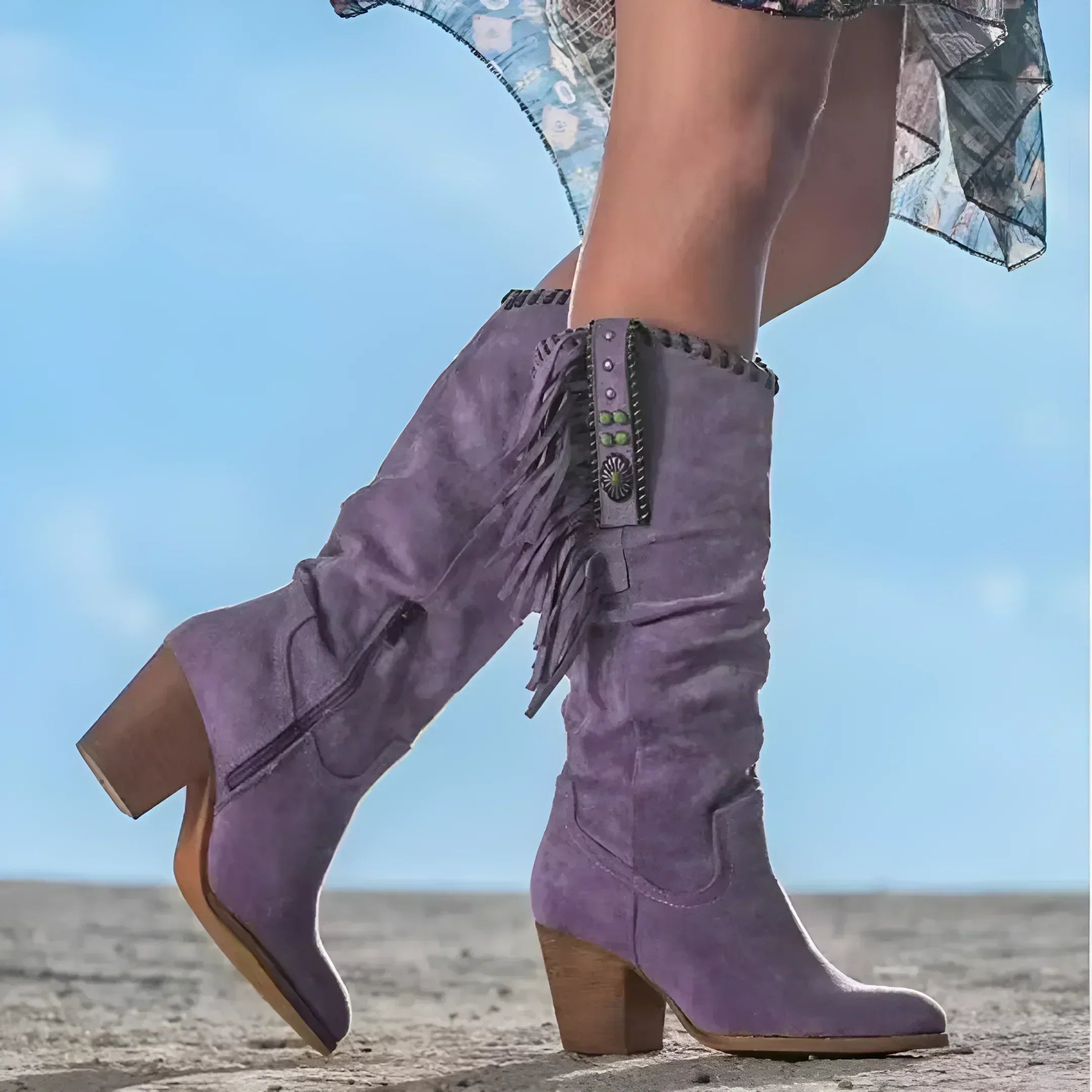 Valenzora | Cowboystiefel aus echtem Leder